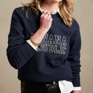 Banana Republic Navy Sweatshirt
